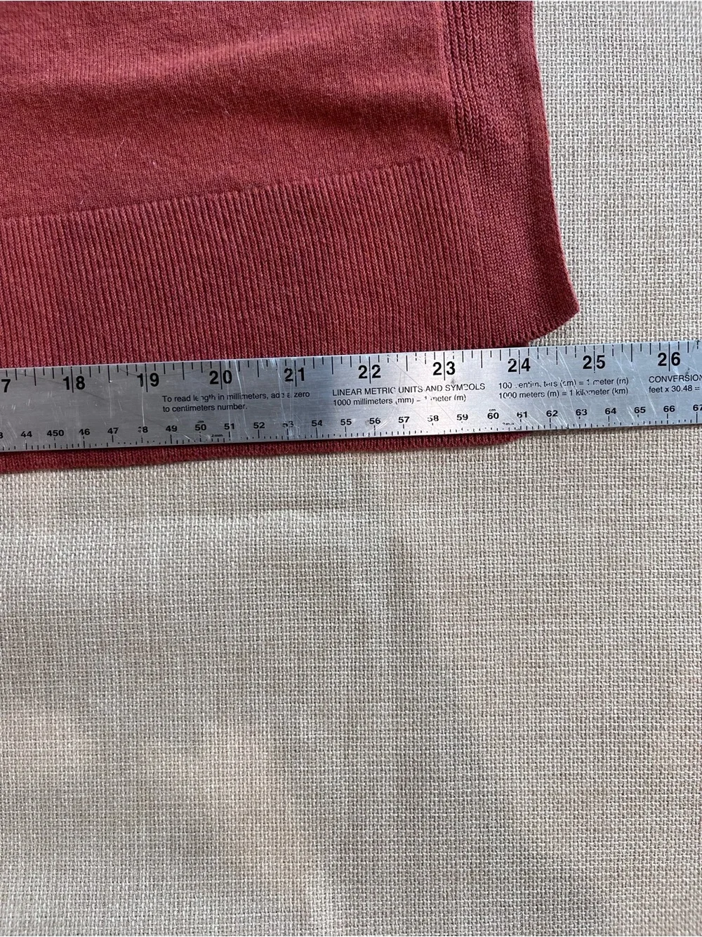Duluth Trading Co Women’s V‑Neck Sweater in Burnt Orange